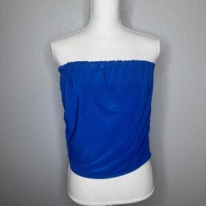 Pretty Little Things Cobalt Blue tube top size 14